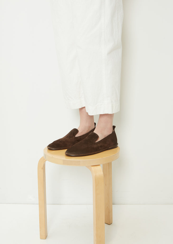 Strasacco Slipper — Dark Brown