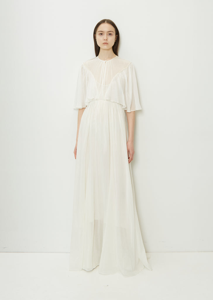 Il Voile Incantato Cotton Silk Dress — Pure