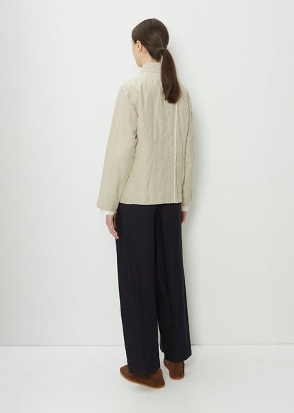 Classic Linen Jacket – La Garçonne