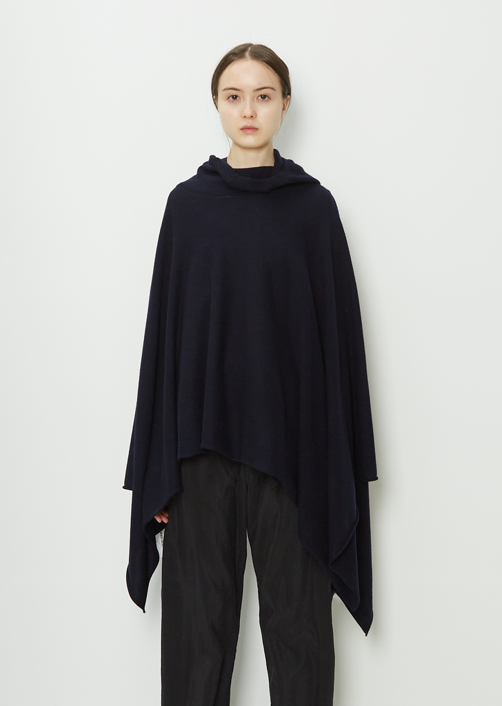 Magna Cashmere Poncho Hoodie