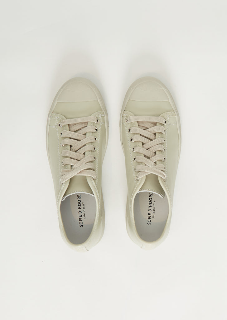 Folk Leather Sneaker — Mastic