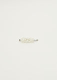 Mini Flower Hair Clip — Pearl