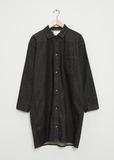Washed Denim Workwear Smock Shirt