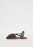 Cabersa Sandal — Dark Brown