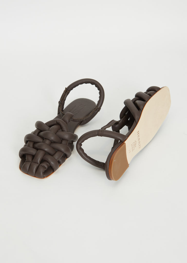 Cabersa Sandal — Dark Brown