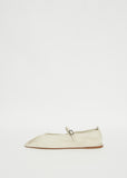 Dansa Ballet Flat — Cream