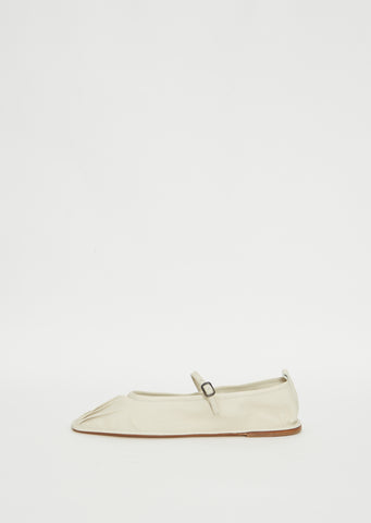 Dansa Ballet Flat — Cream