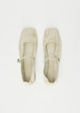 Dansa Ballet Flat — Cream