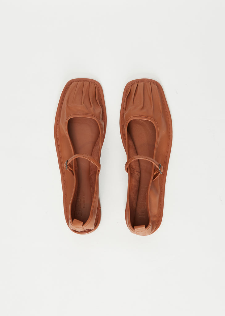Dansa Ballet Flat — Chestnut