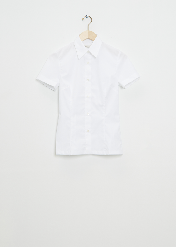 Cloudy Cotton Shirt — White