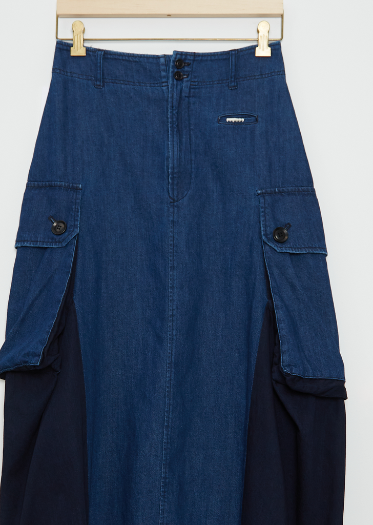 Cargo Cotton Skirt
