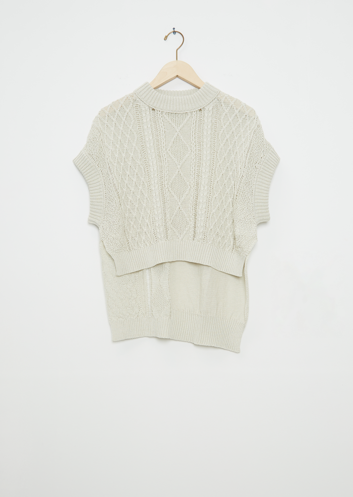 Cable Knit Cotton Top