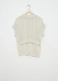 Cable Knit Cotton Top