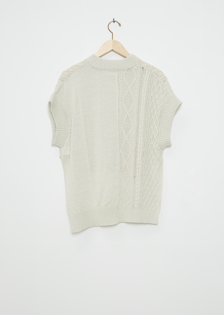 Cable Knit Cotton Top