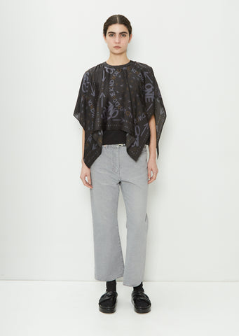 Boot Cut Denim Pants