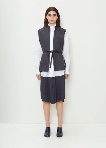 Layered Shirt Dress