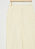 Bee Cotton Pant — Porcelain
