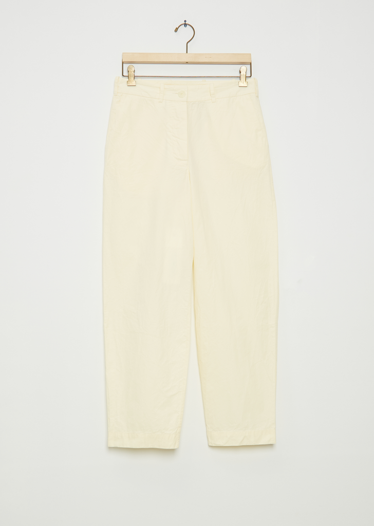 Bee Cotton Pant — Porcelain