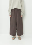 Linen Blend Wide Pant