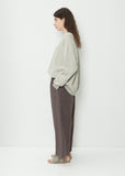 Linen Blend Wide Pant