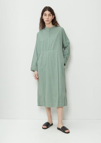 Cotton Box Tuck Dress — Midori