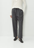 Tapered Wool Pants