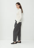 Tapered Wool Pants