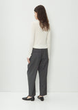 Tapered Wool Pants