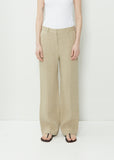 Mid-Waist Straight Trousers