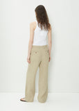 Mid-Waist Straight Trousers