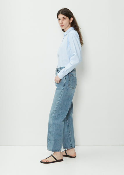 トップス Lumignon Denim lace lumi papillon T Feb2021Session91454_TMHILHPS20