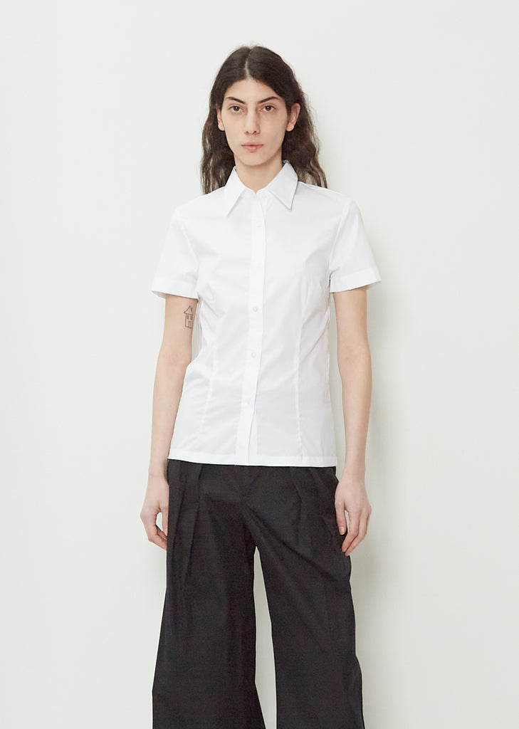 Cloudy Cotton Shirt — White