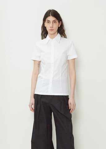 Cloudy Cotton Shirt — White