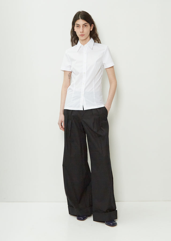 Cloudy Cotton Shirt — White