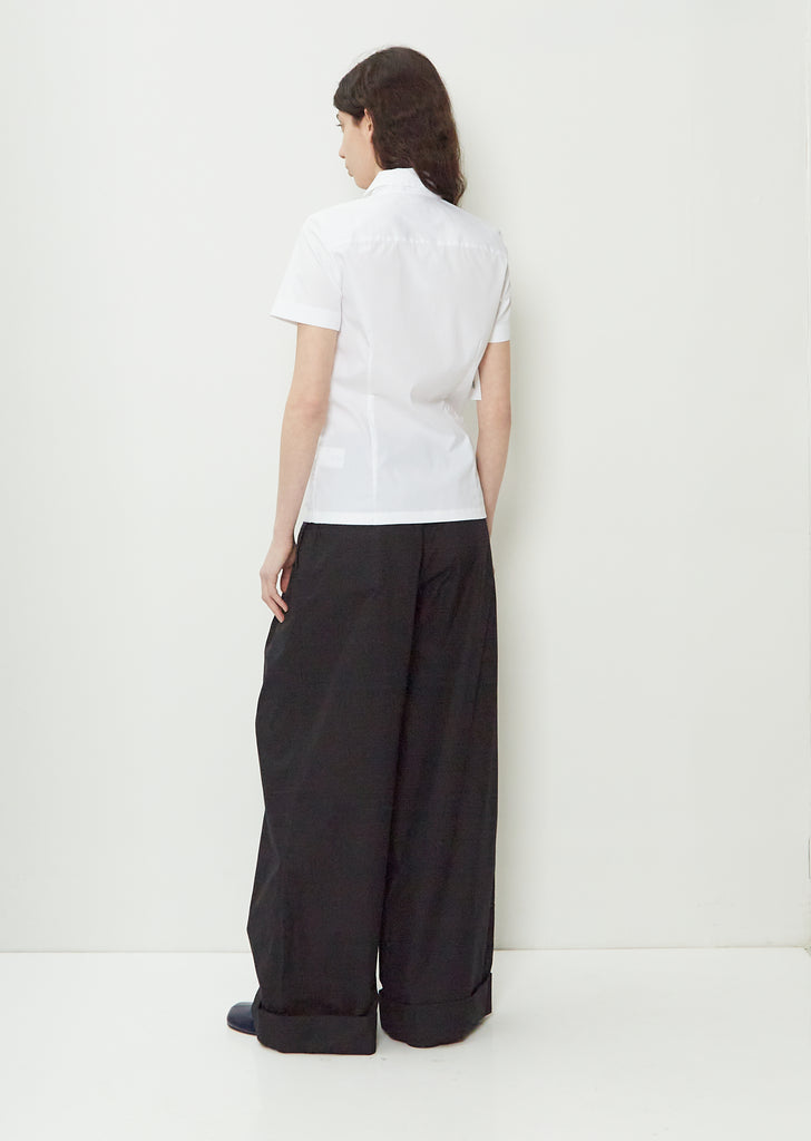Cloudy Cotton Shirt — White