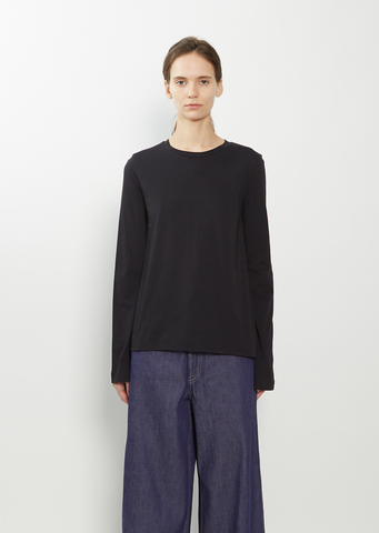 Tiepolo Long Sleeve Cotton T-Shirt