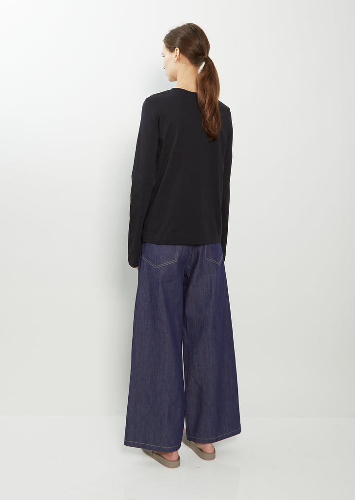 Tiepolo Long Sleeve Cotton T-Shirt
