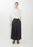 Wide Silk Pants — Dark Iris