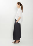Wide Silk Pants — Dark Iris
