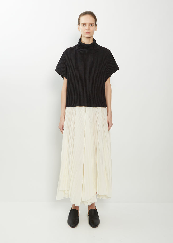 Pleated Wool Pants