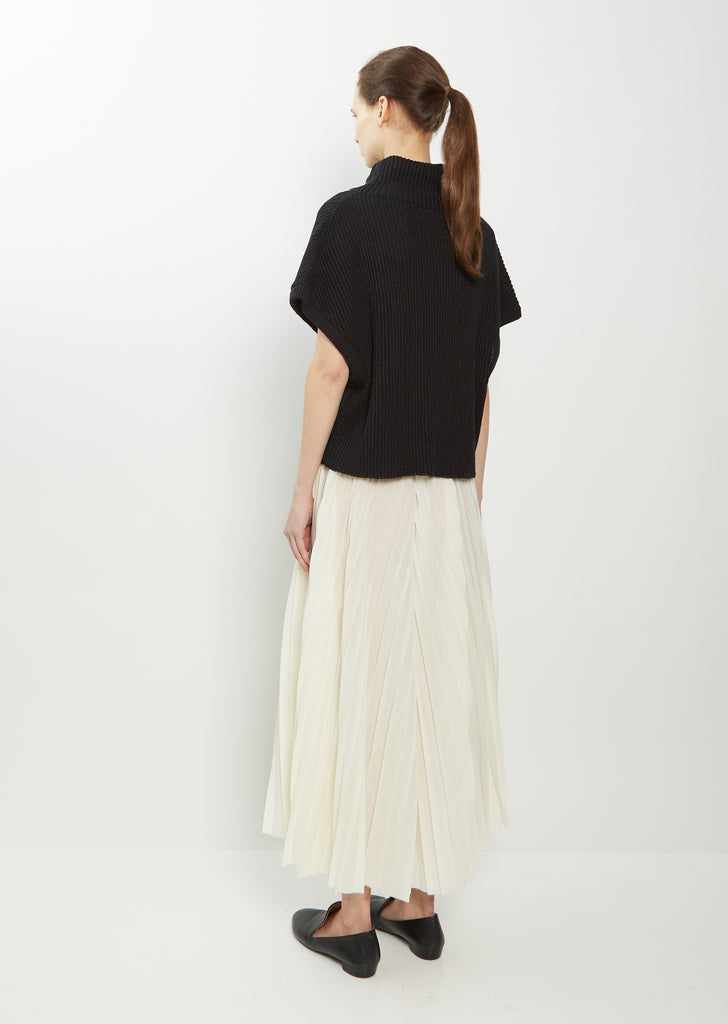 Pleated Wool Pants