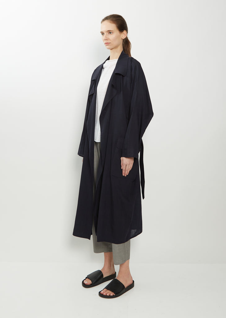 Oversized Trench Wool Coat