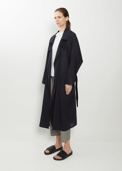 Oversized Trench Wool Coat – La Garçonne