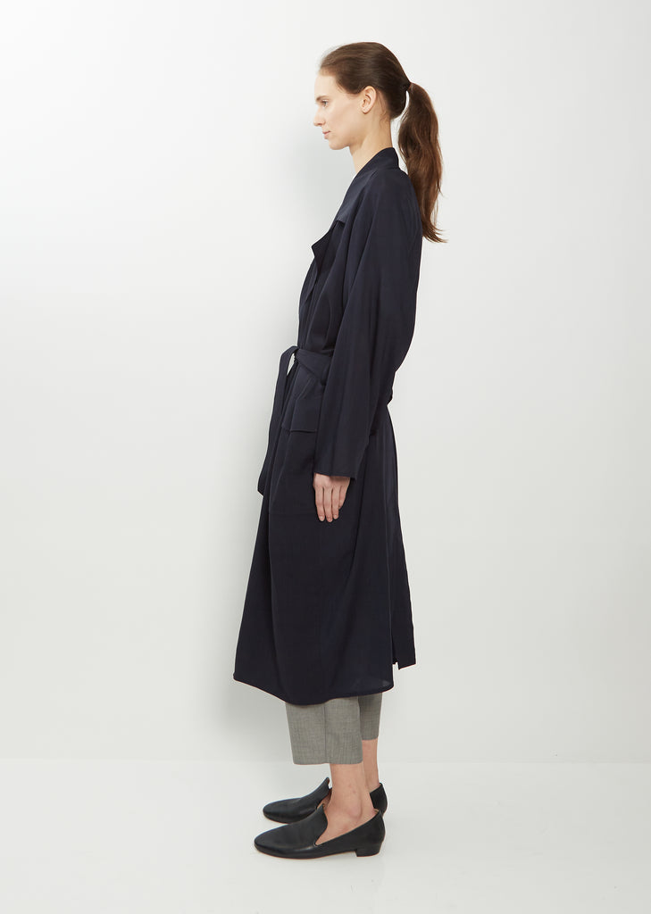 Oversized Trench Wool Coat