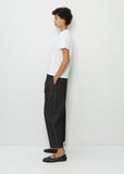 Denim Easy Pants — Black Denim