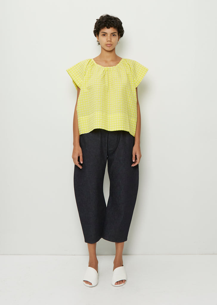 Denim Circle Pant