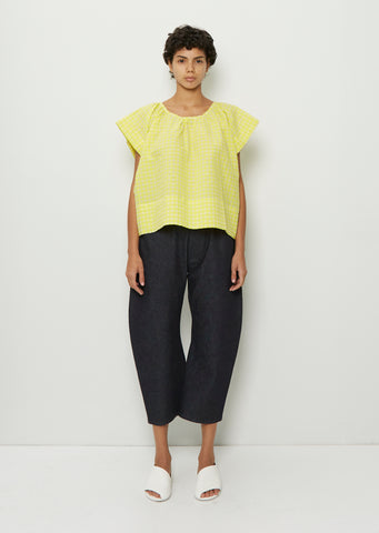 Denim Circle Pant