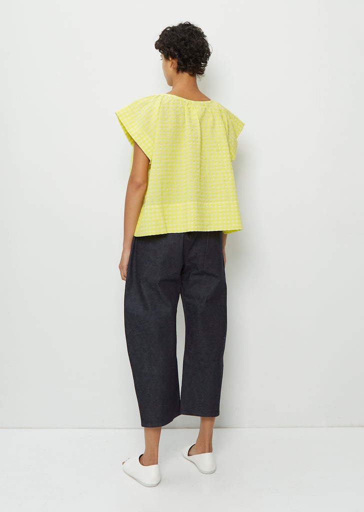 Denim Circle Pant