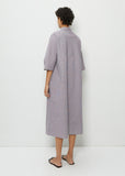 Adria Cotton Dress — Purple