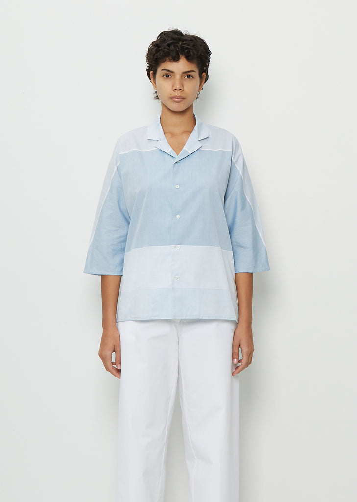 Trailer Cotton Shirt — Blue